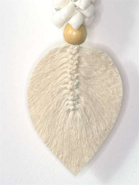 Tassel, Muschel, Macramé