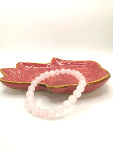 Armband Mala-Armband Rosenquarz Edelsteine Unisex Mala-Bracelet Rose Quartz Gemstones Unisex